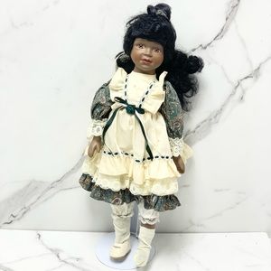 Vintage porcelain doll.